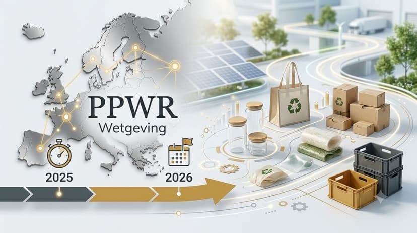 De PPWR in heldere taal: Wat betekent de nieuwe Europese verpakkingswet voor jouw bedrijf?