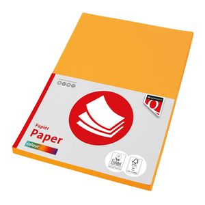Picture 1 of Kopieerpapier Quantore Colour A4 120gr diepgeel 100 vel