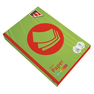 Picture 1 of Kopieerpapier Quantore Colour A4 80gr helgroen 500 vel