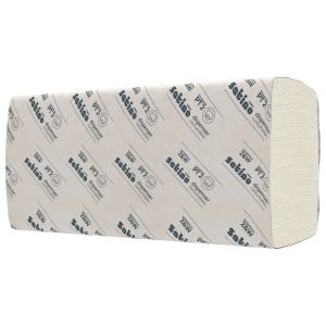 Picture 3 of Handdoekjes Satino 32cm x20.6cm 276600 W-vouw 2 lagen wit