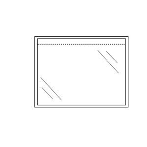 Picture 5 of Paklijstenveloppen plastic 225mm x 165mm A5 onbedrukt