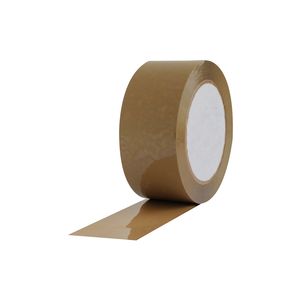 Picture 1 of PP acryl tape 48mm x 66m bruin 35µm