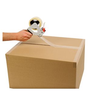 Picture 2 of PP acryl tape 48mm x 66m transparant 35µm