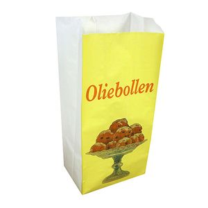 Picture 1 of Oliebol zakken 14cm x 8cm x 31cm 500gr 55gr / m2 ersatz oliebollen