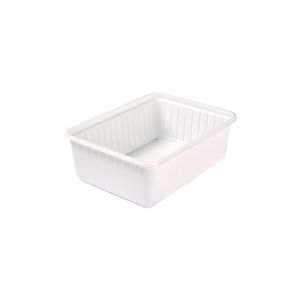 Picture 1 of Menubak 18cm x 13.5cm x 6.3cm 1000ml wit ps