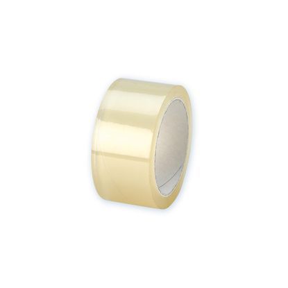 Picture 4 of PP acryl tape 48mm x 66m transparant 35µm